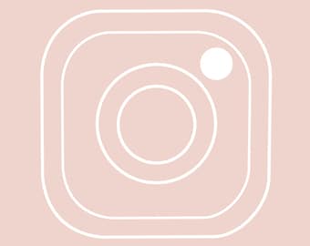 50 Pale Pink app icon pack - IOS14 minimalist aesthetic