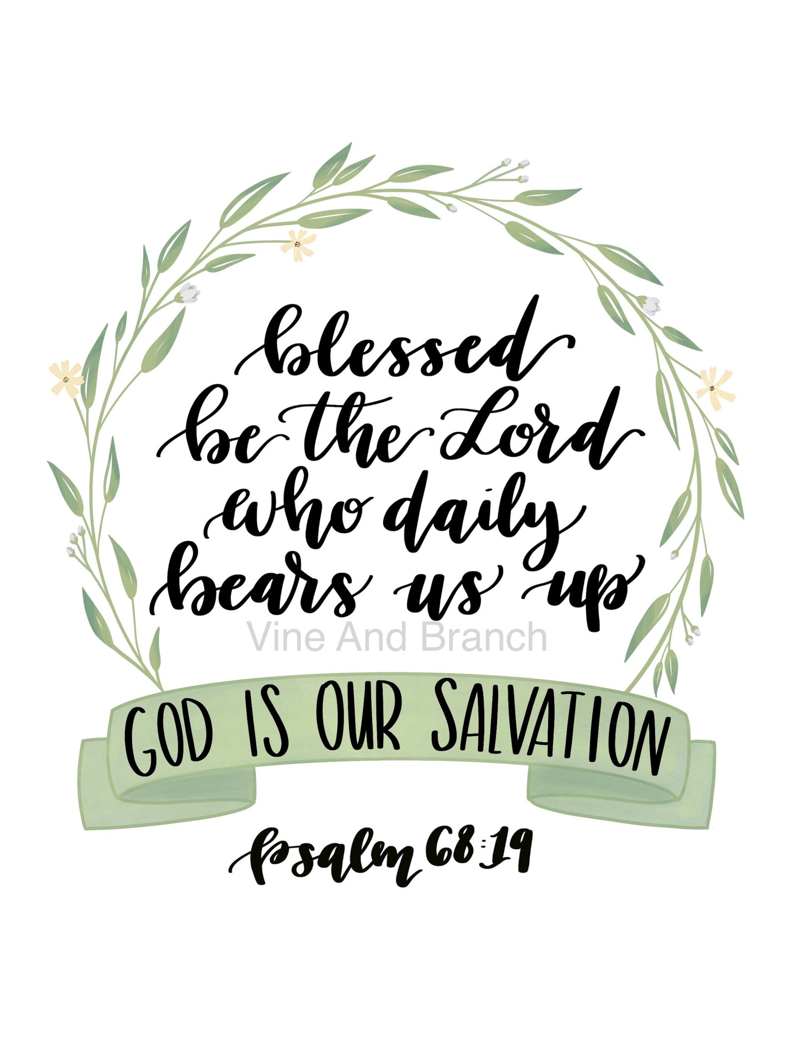 Psalm 6819 Bible Lettering Scripture Art Wall Decor Etsy Psalm 6819 Bible Lettering Scripture Art Wall Decor Etsy