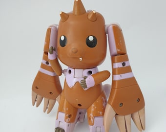 Digimon Tamers Warp Digivolving Cherubimon Kerpymon Lopmon Action Figure Incomplete