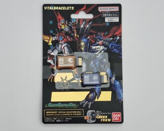 Digimon Vital Bracelet BE Memory Special Selection Vol 1 Dragonic Blaze & Rampage of The Beast DIM Card Game DIMCard Limited New