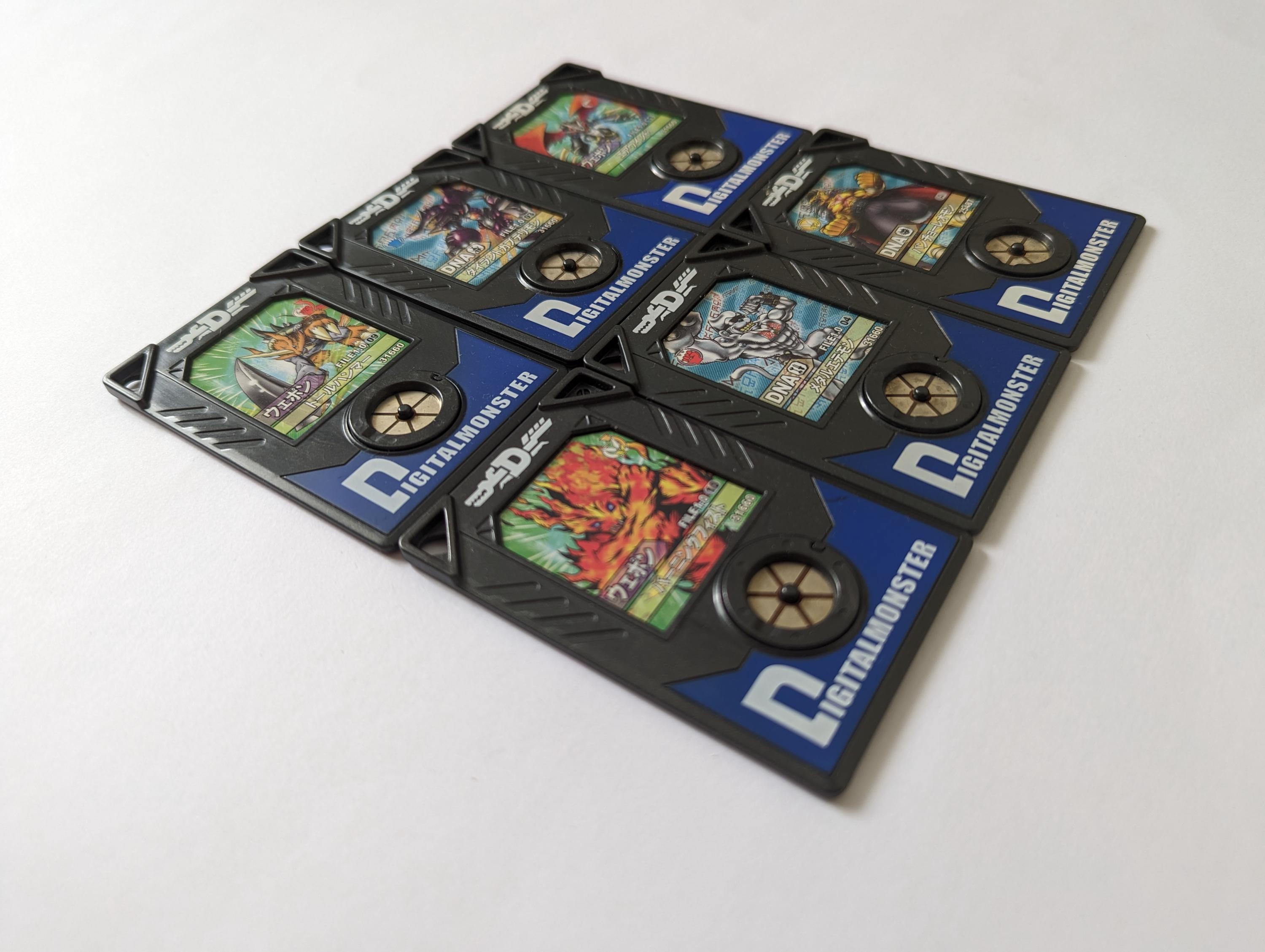 デジモン DDP チップ デジヴァイス アクセル データプレート ファイル