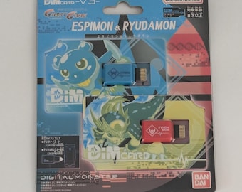 Vital Bracelet Digimon Dim Card V3 Espimon & Ryudamon Ghost Game DIMCard