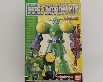 Bandai Digimon Tamers Injection Kit Digimon Action Kit Saint Gargomon Model Kit MegaGargomon Figure Rare