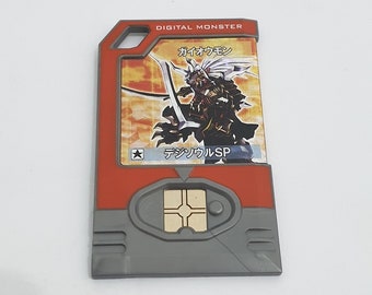 Digimon iD Plate Jump Fiesta Limited 2007 Gaiomon SP Chip for Digivice iC Digimon Savers