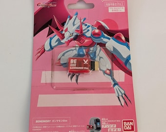 Digimon Vital Bracelet BE Memory Ghost Game Gammamon BEM DIM Card Game DIMCard Limited New