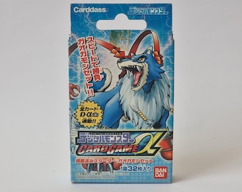 Digimon Kortspel Alpha Evolve 2 GaoGamon Digimon Savers CardDass Digitalt Monsterkortspel TCG Japan