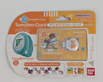 Premium Bandai Tamagotchi Smart TamaSma-kort PUI PUI Molcar Friends 25-årsjubileum Begränsad Sällsynt Nytt Förseglat