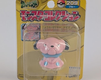 Vintage Takara Tomy Pokemon Monster Collection 2nd Generation Snubbull (#209) Original Moncolle Mini Figure Pocket Monsters Japan 1999 New