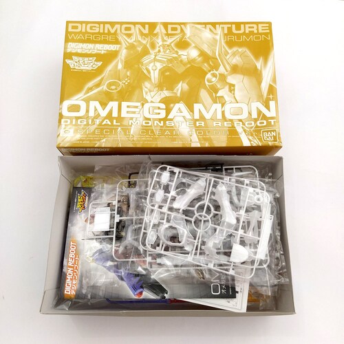 Digimon Adventure Digimon Reboot Omegamon Omnimon Special shops Clear Color Limited Edition Model Kit Figure New