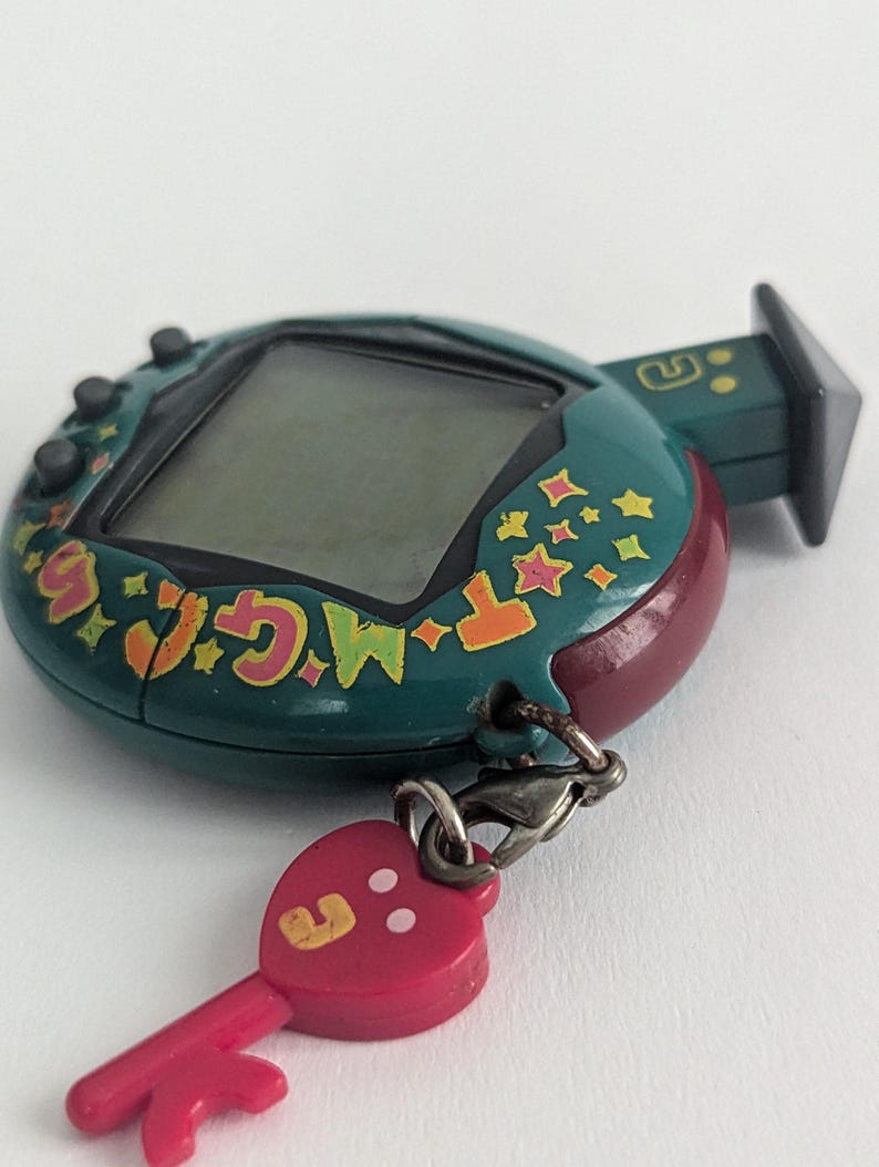 Bandai Tamagotchi V5 Familitchi Connection Version 5 TMGC 5 Interaktivt Elektroniskt Husdjur Asien Oceanien Exklusivt Sällsynt Virtuellt Husdjur bild 10