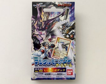 Digimon Card Game Starter Version 10 X Combo Deck Alphamon Carddass Digimon Ultimate Battle Deck Digimon Chronicle Digital Monster TCG Japan