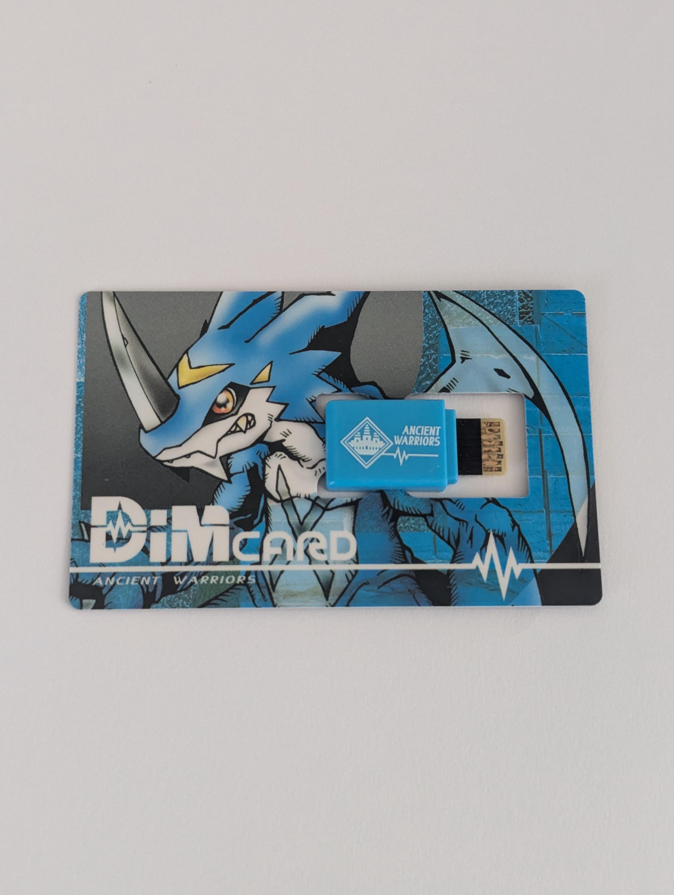 ancient warriors dim card digimon Digimon Dim Card Holster Vol 02 & Primeval Warriors Dim Card main image 1