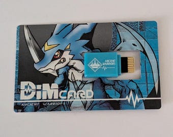 Digimon Vital Bracelet Special Edition Dim Card Ancient Warriors DIMCard EX Veemon Bonus Limited New
