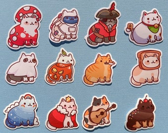 Vinyl Cat Stickers Series 2