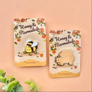 Honey & Marmalade Enamel Pin