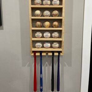 Custom Baseball Display - Customization available! Name on Display Available