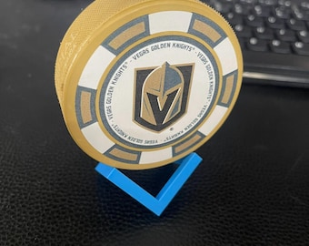 Espositore per disco da hockey - Supporto per disco singolo - Colori personalizzabili