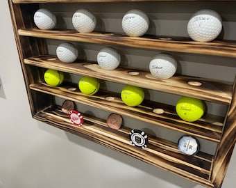 Golf Ball and Ball Marker Display