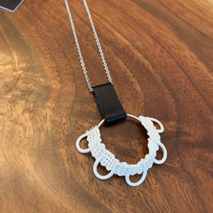 Ruth Bader Ginsburg Inspired Necklace