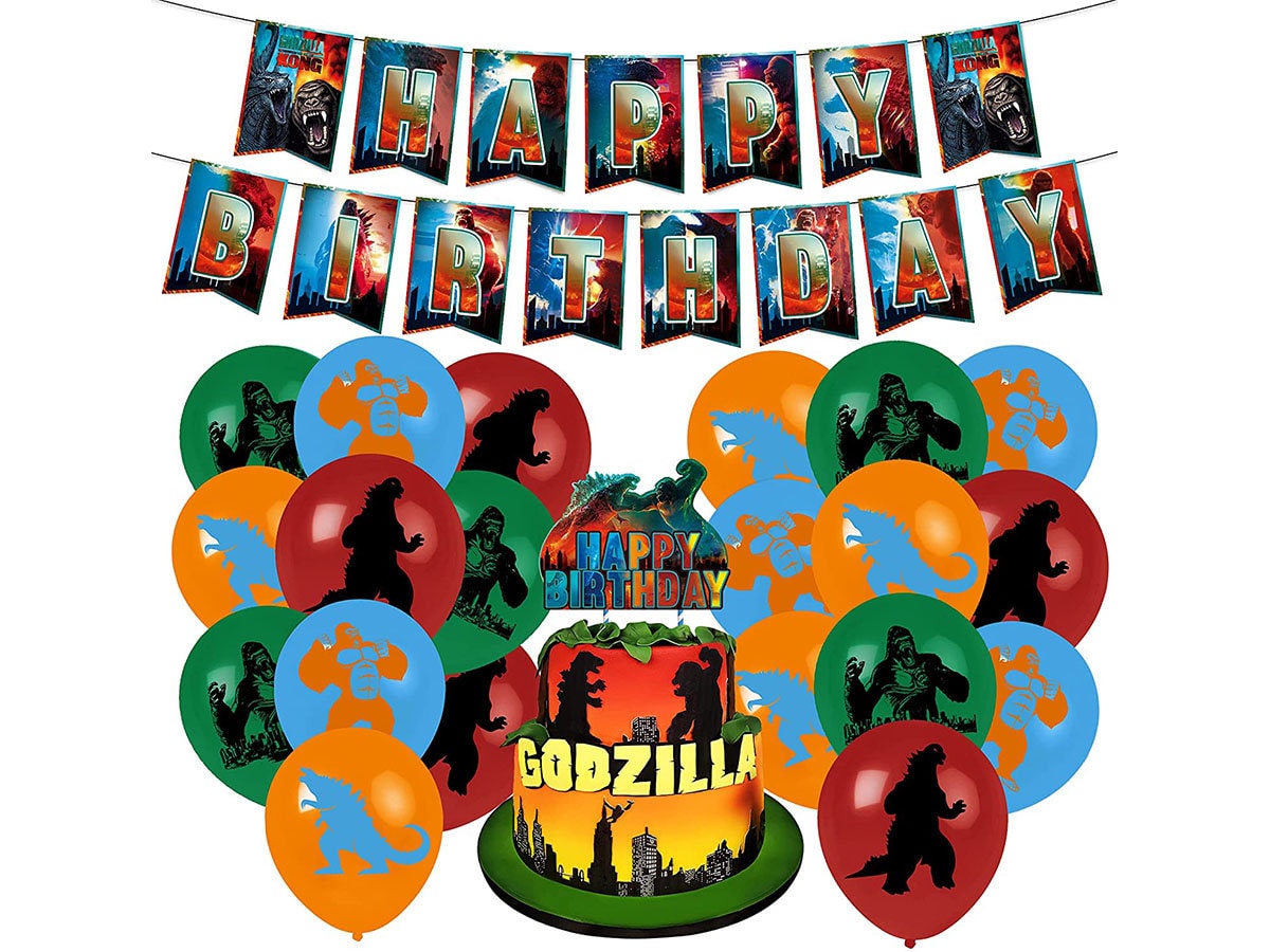 Godzilla vs Kong Geburtstag Party liefert Godzilla vs Kong | Etsy