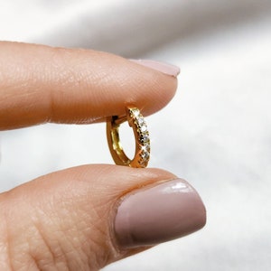 ORIGIN - mini Creole / shiny piercing - Gold