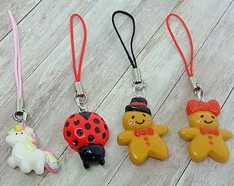 Ladybug Phone Charm - Etsy