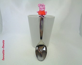 hand-decorated Pig Gift Uk Seller Pig Spoon Holder BN Cartoon Pig Spoon Rest