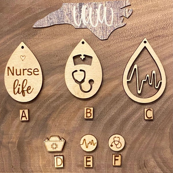 Nurse Life, Heartbeat, Hat and Stethoscope