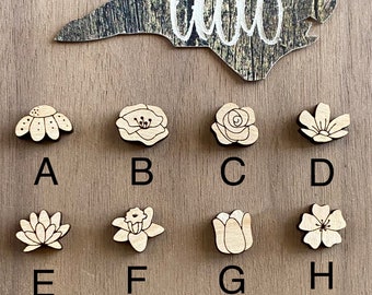Pendientes de flores PAIRS