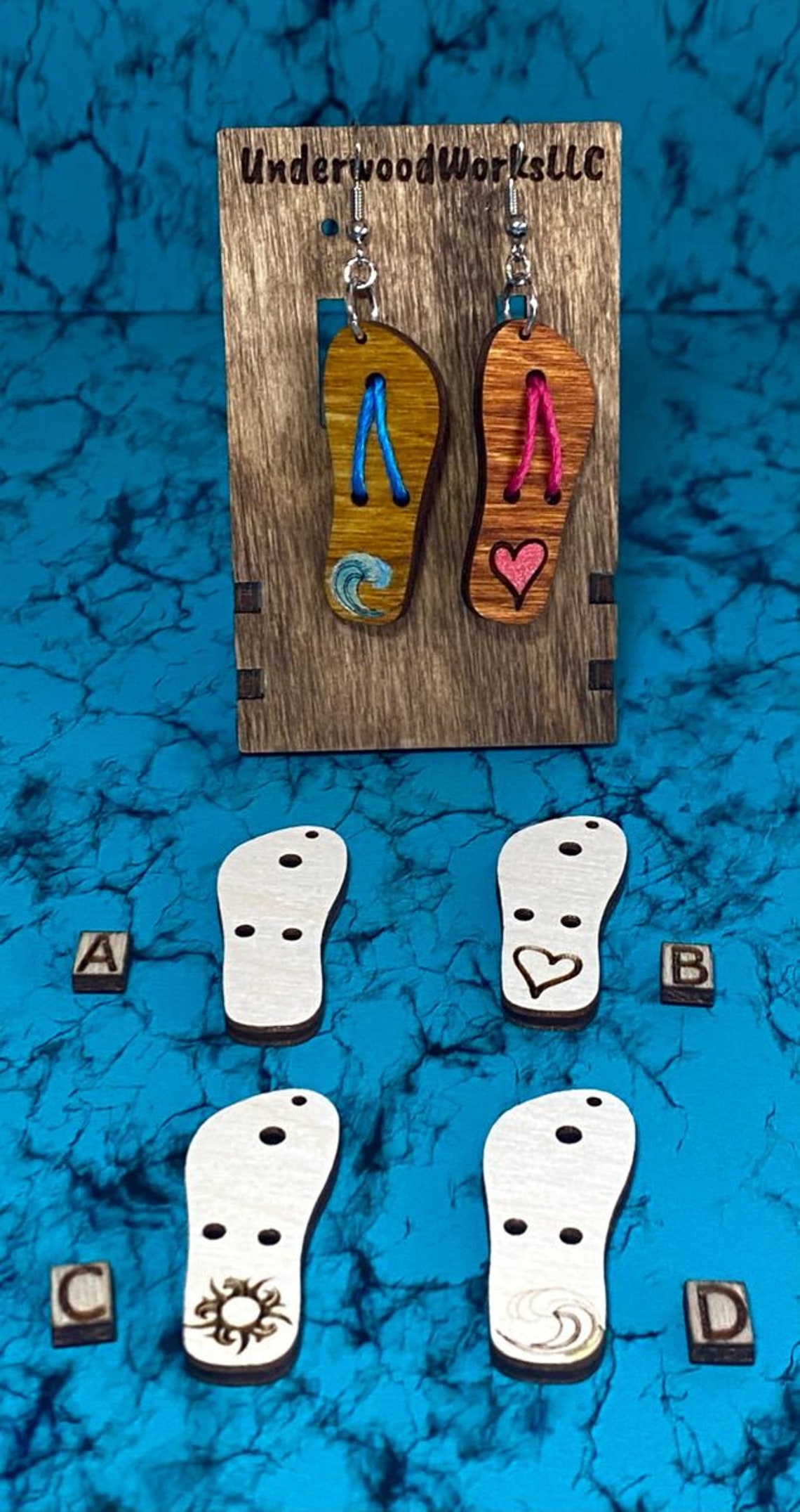 Summer Flip Flop blanks Etsy