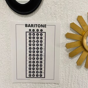 Baritone Chart