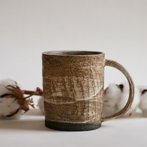 Taza de cerámica moca hecha a mano / Taza de café estilo japonés