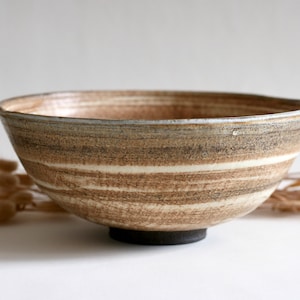 Large Ceramic bowl | Serving bowl | Salad Bowl | Japanese style pottery