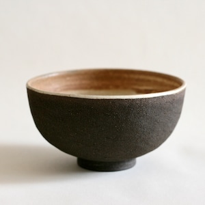 Black Ceramic Small bowl | Granola Breakfast bowl | Small Bites | Japanese style pottery