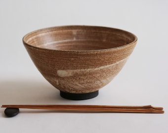 Ręcznie robiona ceramiczna miska do ramenu | Japońska miska ceramiczna