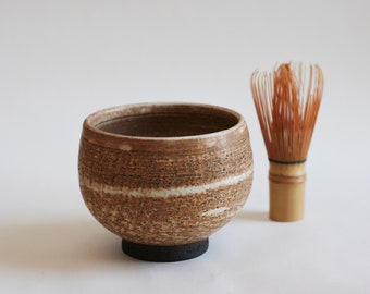 Round Ceramic bowl | Japanese tea bowl | Chawan