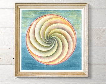 Spiral - a Limited Edition Print of an original artwork