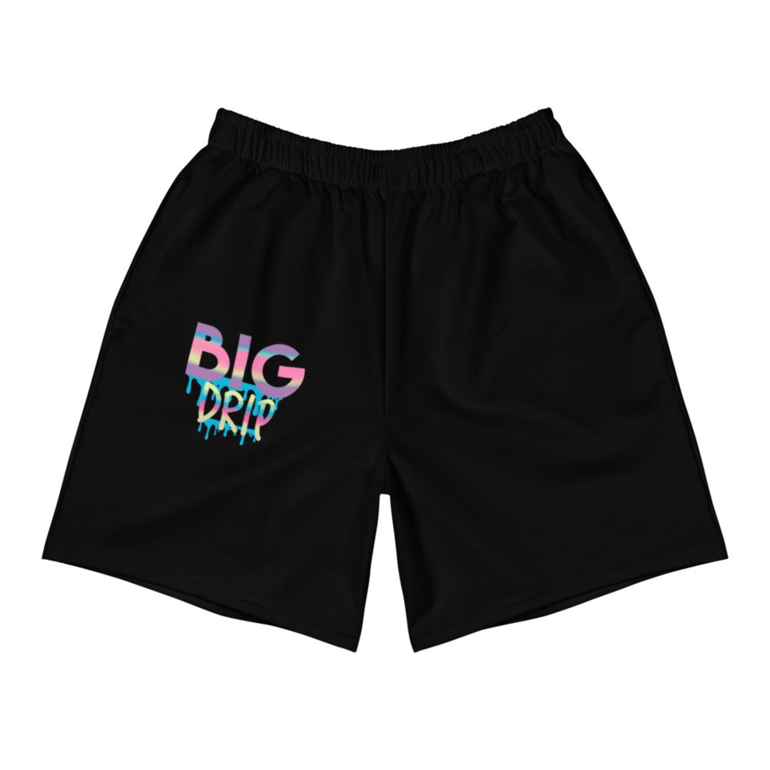 Big Drip Dream Mens Black Shorts Big Drip Shorts Gift for Etsy