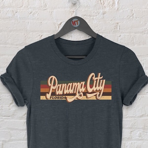 Panama City Vintage T-Shirt Gift / Panama City Florida / Panama City Tourist T-Shirt / Panama City Souvenir Gift / Unisex Tee