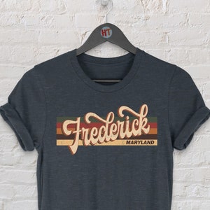 Friedrich Maryland Shirt - Unisex Retro Vintage Maryland Rundhals-Shirt, Sweatshirt, Hoodie, Tank Top