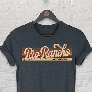 Rio Rancho Vintage Retro T-Shirt Gift, Rio Rancho New Mexico Tourist, Rio Rancho Souvenir Shirt, Rio Rancho Hometown