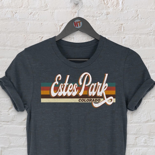 Estes Park Vintage T-Shirt Gift / Estes Park Colorado / Estes Park Tourist T-Shirt / Estes Park Souvenir Gift / Unisex Tee