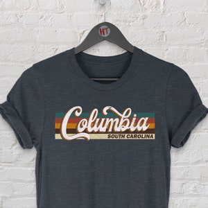 South Carolina Gamecocks Vintage Heather Gray Tank Top - Officially Licensed USC Apparel