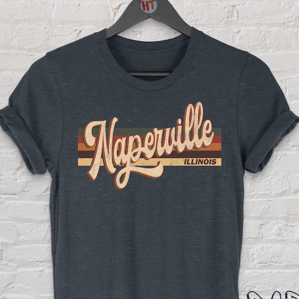 Naperville Vintage T-Shirt Gift / Naperville Illinois/ Naperville Tourist T-Shirt / Naperville Souvenir Gift / Unisex Tee