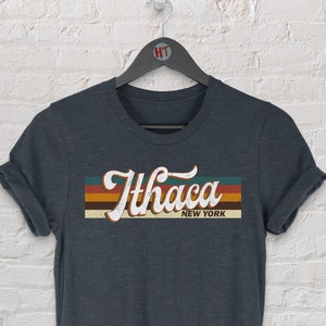 Ithaca Vintage T-Shirt Gift / Ithaca New York / Ithaca Tourist T-Shirt / Ithaca City Souvenir Gift / Unisex Tee