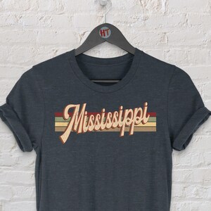 ミシシッピ レトロ T シャツ ギフト / ミシシッピ ヴィンテージ / ミシシッピ 観光 T シャツ / ミシシッピ お土産ギフト / ユニセックス T シャツ