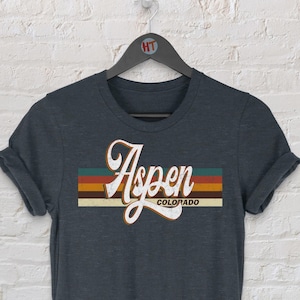 Aspen Vintage T-Shirt Gift / Aspen Colorado / Aspen Tourist T-Shirt / Aspen Souvenir Gift / Unisex Tee