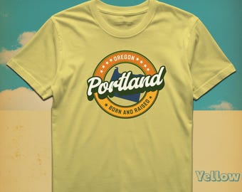 Portland Oregon T-Shirt: Vintage Tourist Souvenir Tee