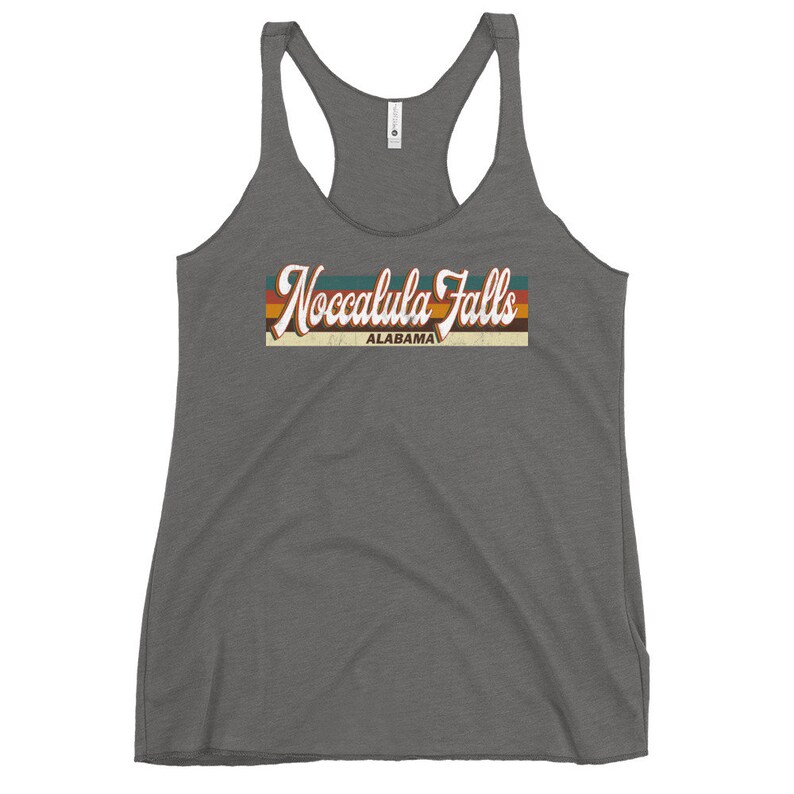 Retro 1970/'s 80/'S Style Noccalula Falls Alabama T-Shirt Noccalula Falls Alabama Tank Women Noccalula Falls Tank Noccalula Falls Tank Top