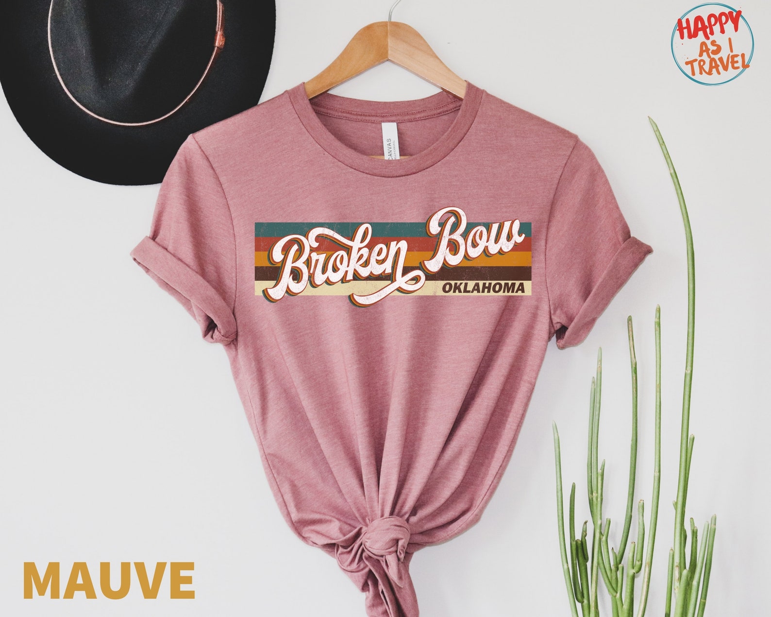 Broken Bow Retro TShirt Gift / Broken Bow Oklahoma / Broken Etsy